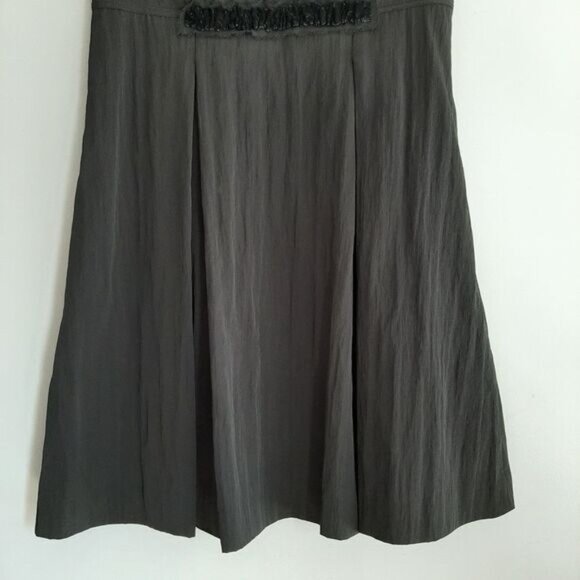 Simply VERA WANG Sleeveless Empire Waist Mini Dress Black Sz 14 - Picture 4 of 11
